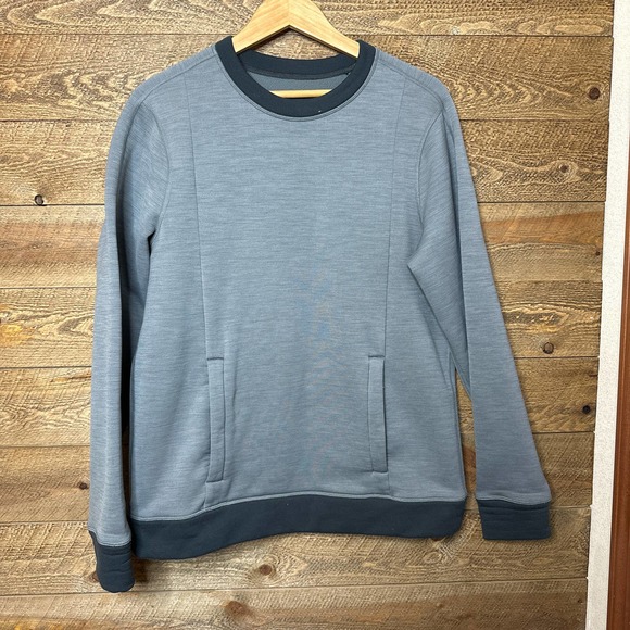 lululemon athletica Other - Men's Lululemon Gray Crew Neck Pullover in Gray Size Large